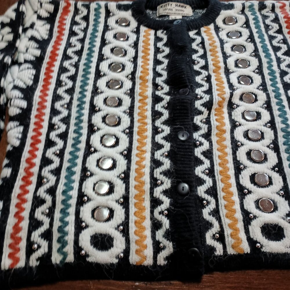 Kitty Hawk Snowflake cardigan - Picture 2 of 6